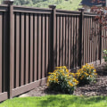 What is the cheapest and easiest fence to install?